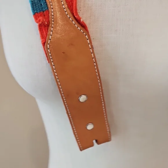 Western Style Colorful Women's Belt - Picture 4 of 5